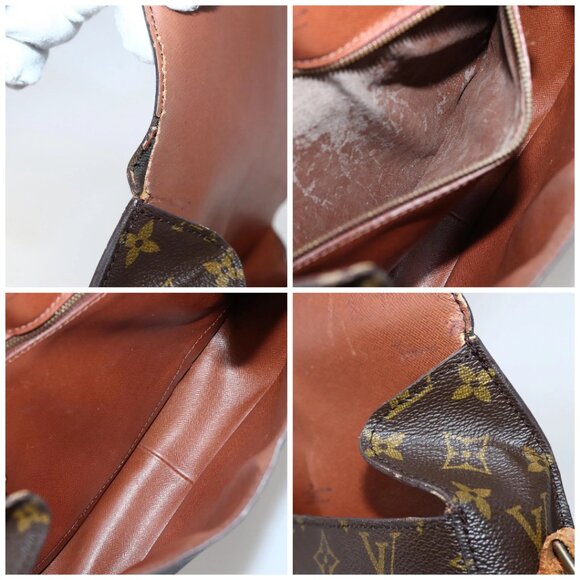 LOUIS VUITTON Monogram Saint Cloud GM Shoulder Bag M51242 LV Auth 142719 - Picture 16 of 16